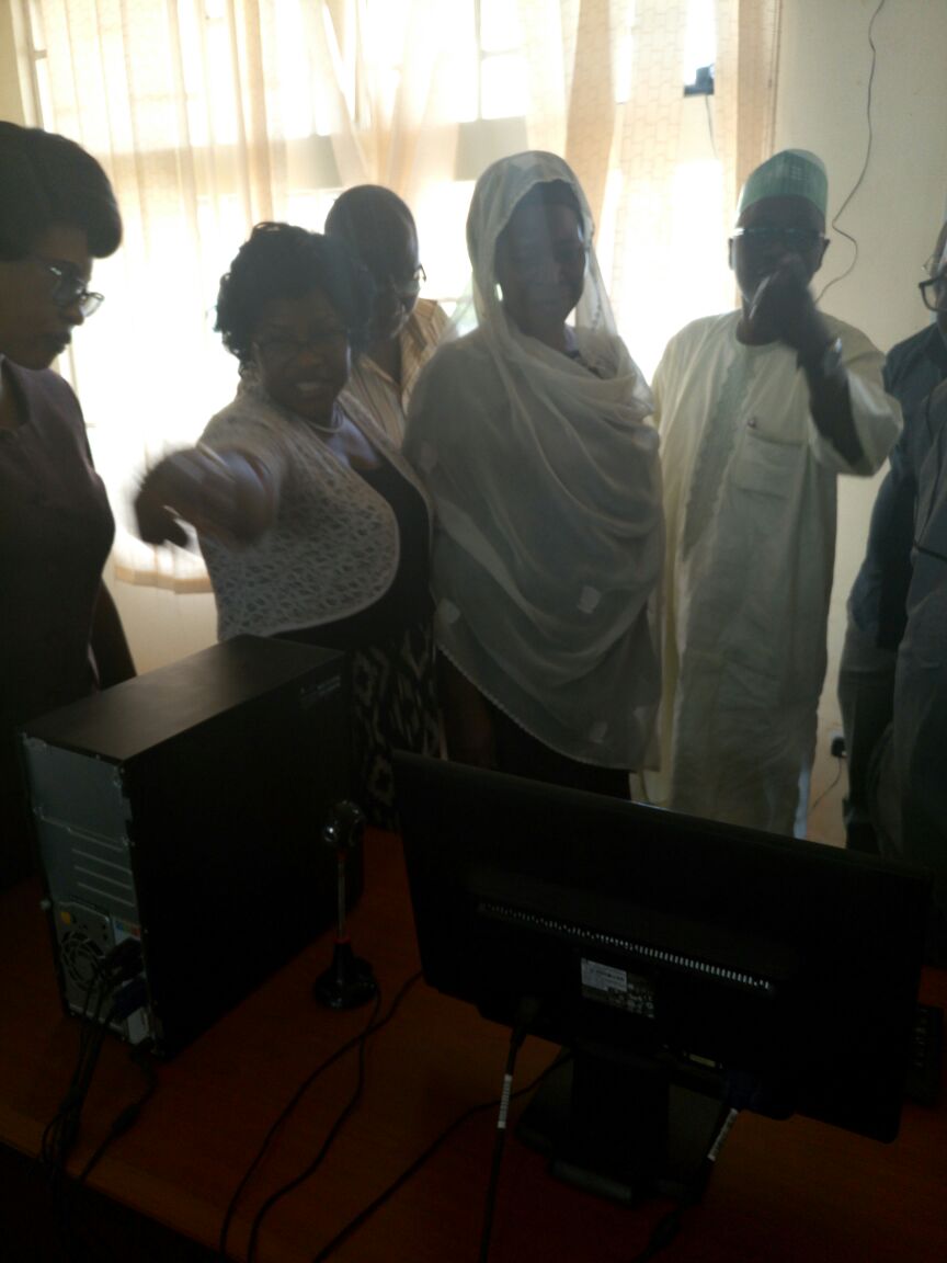 Visit of NHIS team to NEC