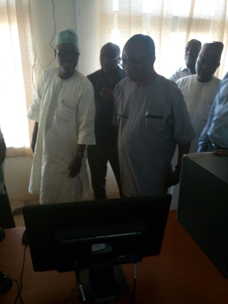 Visit of NHIS team to NEC